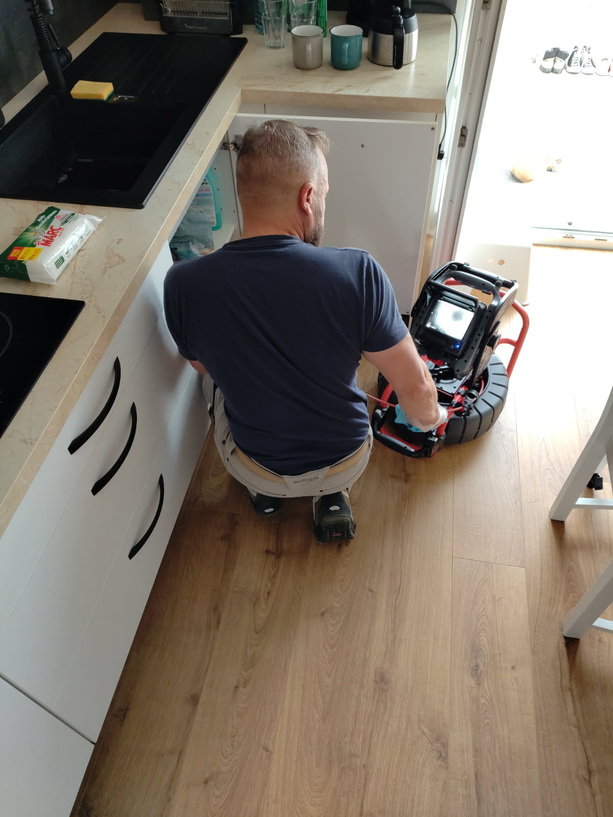 Travaux de terrassement pour installation d’assainissement autonome