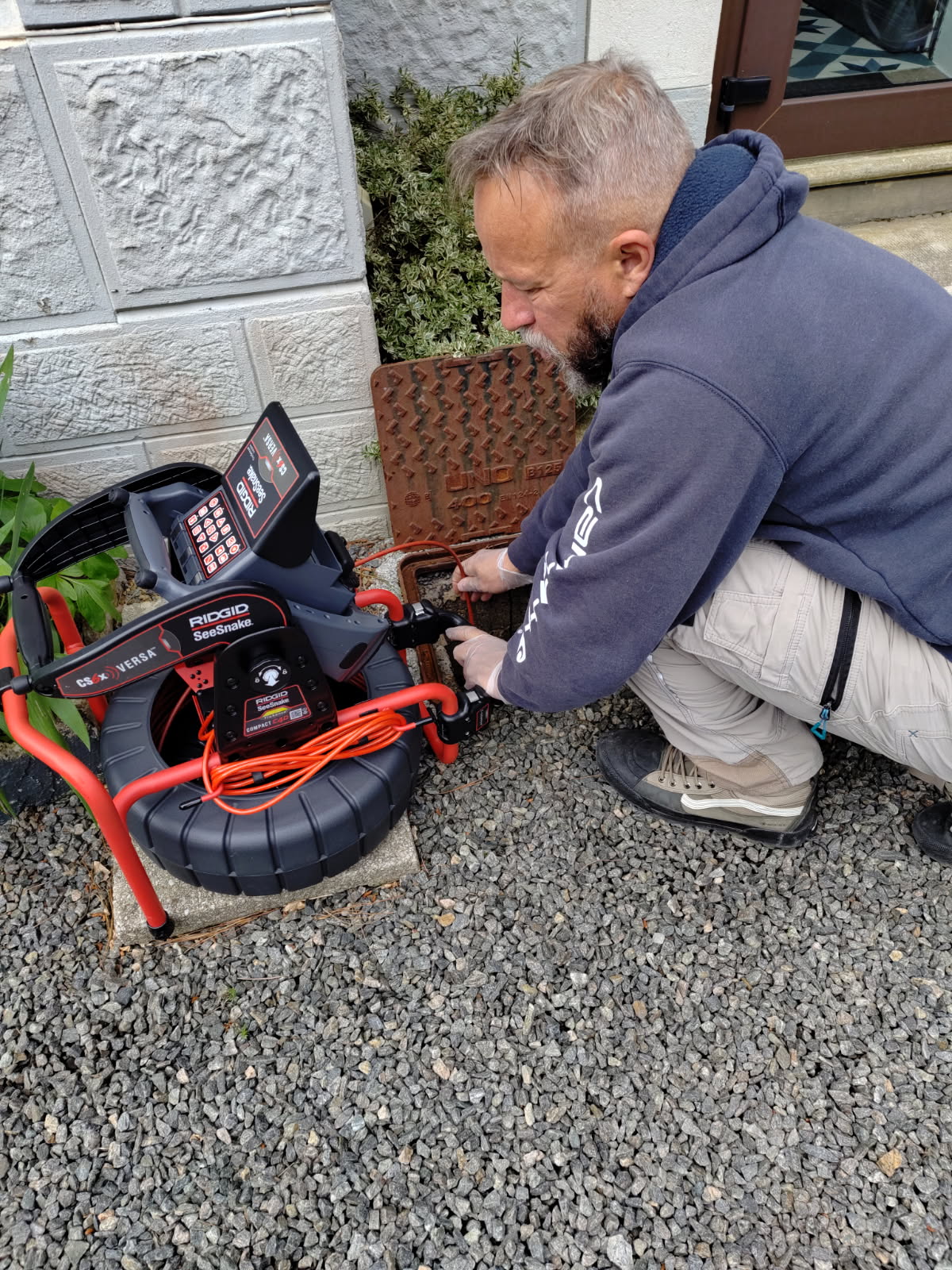 Inspection vidéo des canalisations enterrées avec rapport digital